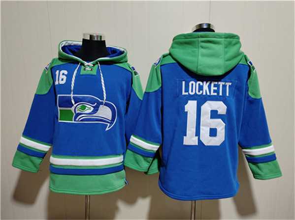 Men's Seattle Seahawks #16 Tyler Lockett Ageless Must-Have Lace-Up Pullover Hoodie,We sell and wholesale Men's Seattle Seahawks #16 Tyler Lockett Ageless Must-Have Lace-Up Pullover Hoodie on line form chian!
